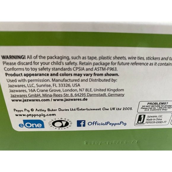 Peppa Pig Camping Sleepover Fun Playset Includes Peppa & Rebecca Rabbit Tent New - Picture 3 of 9